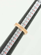 18Kビーゼロワンリング　ピンクゴールド