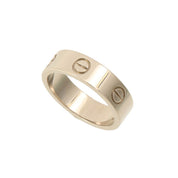 18K Love Ring #58 Silver