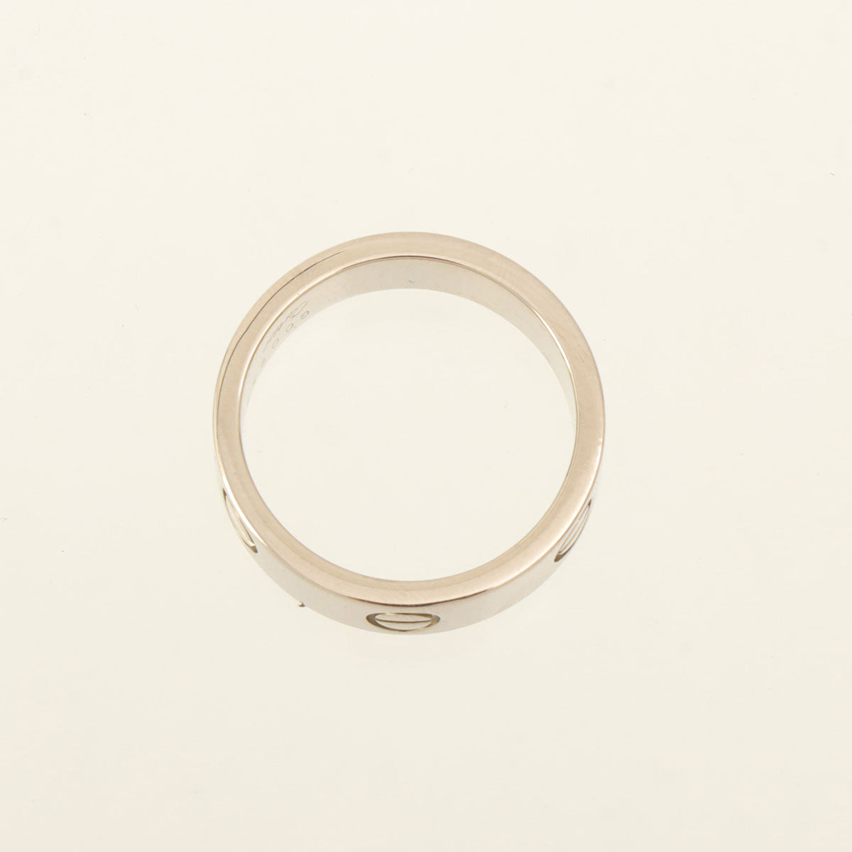 18K Love Ring #58 Silver