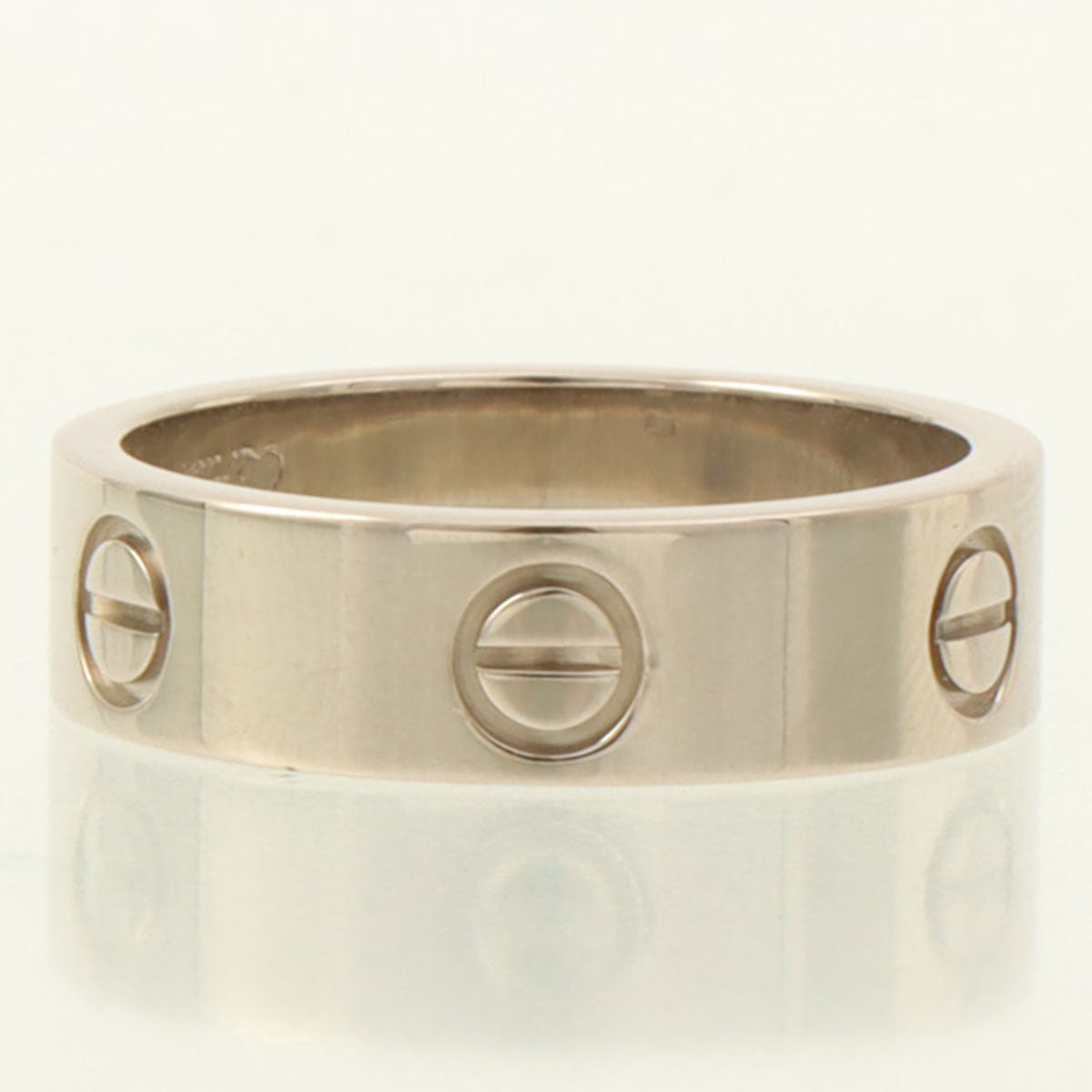 18K Love Ring #58 Silver