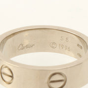 18K Love Ring #58 Silver