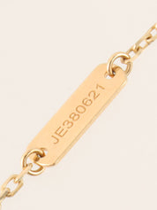 18K复古Alhambra项链，黑/金