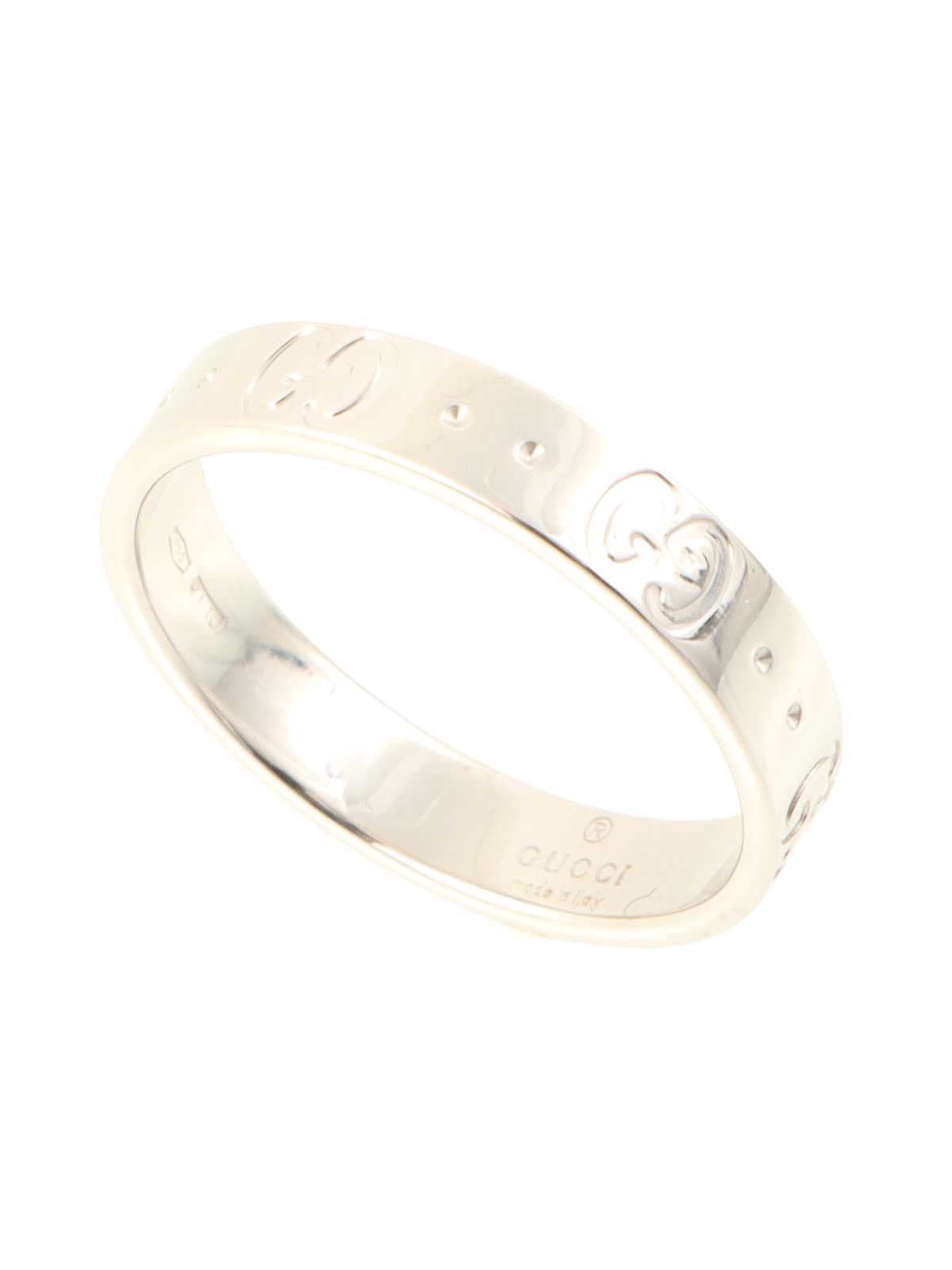 18Kアイコンリング シルバー