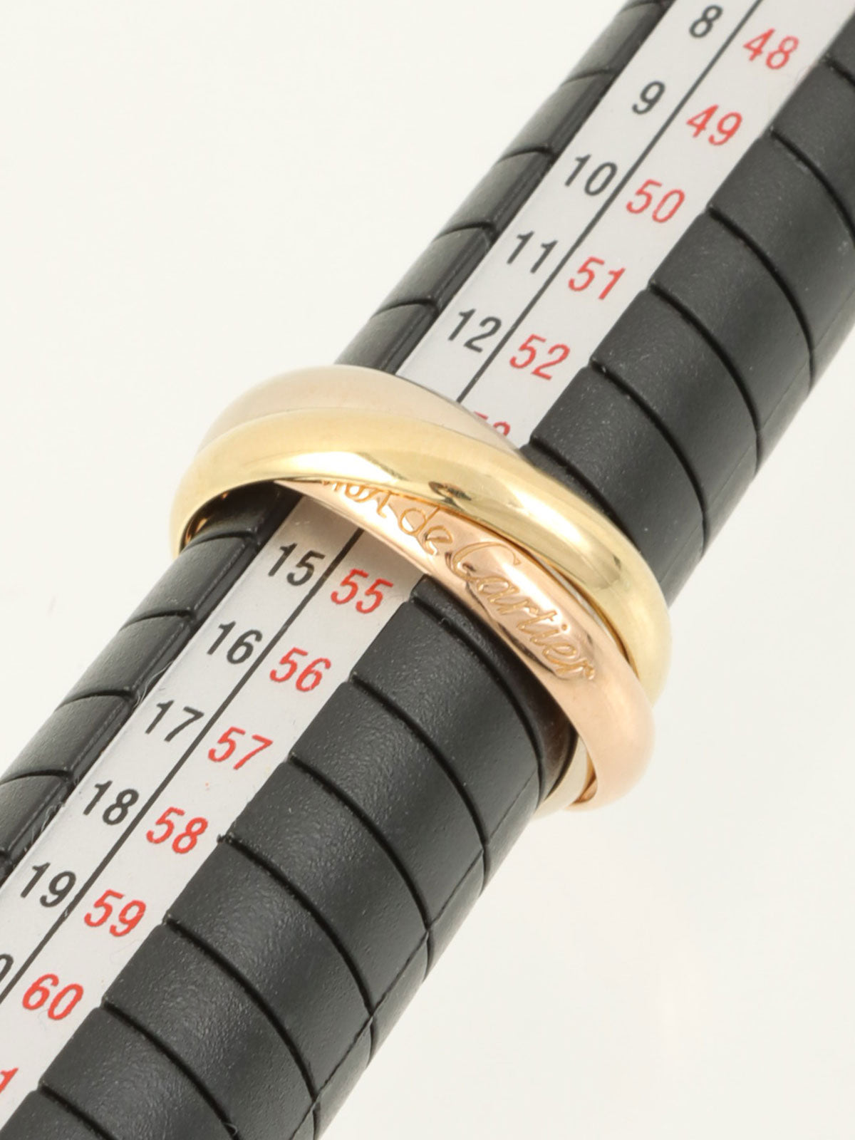 18K Trinity Ring in White Gold, Yellow Gold, or Pink Gold