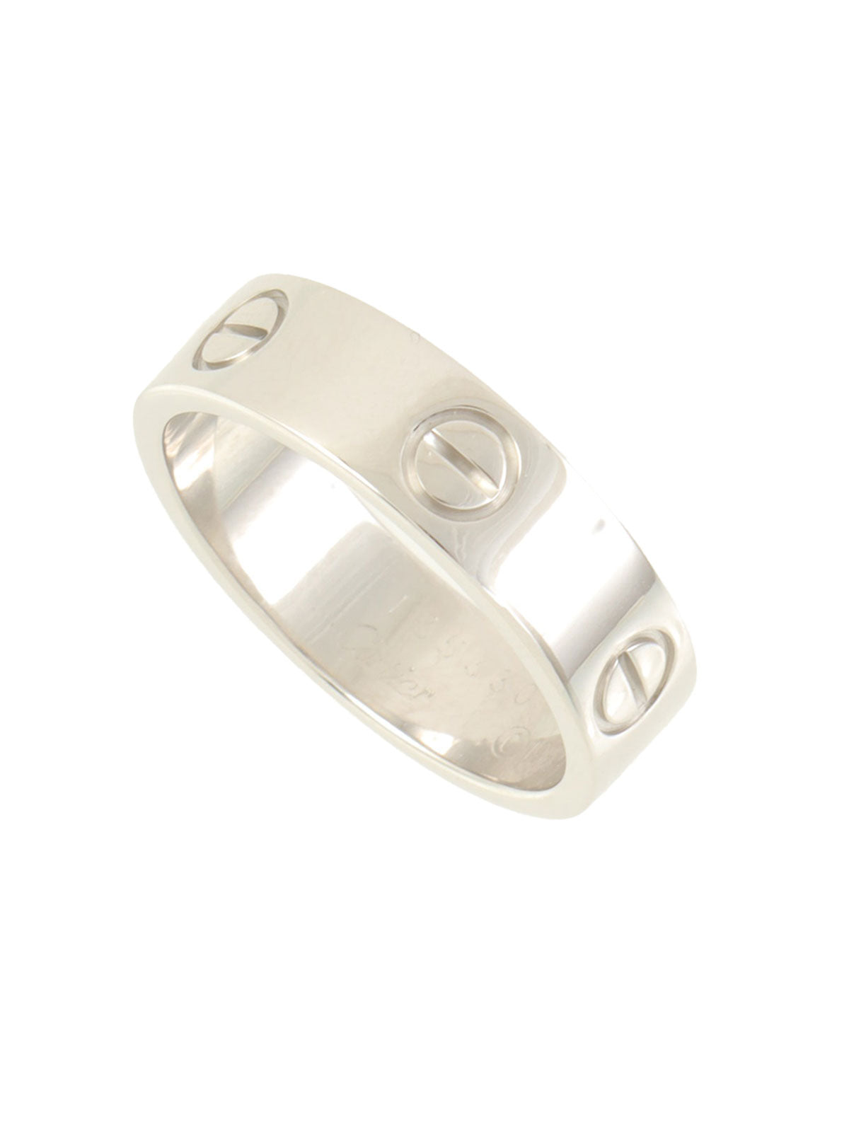 18K Love Ring #58 White Gold