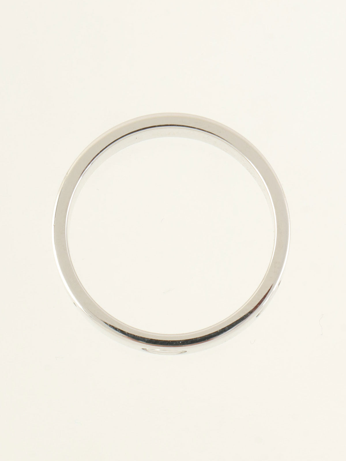 18K Love Ring #58 White Gold
