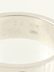 18K Love Ring #58 White Gold