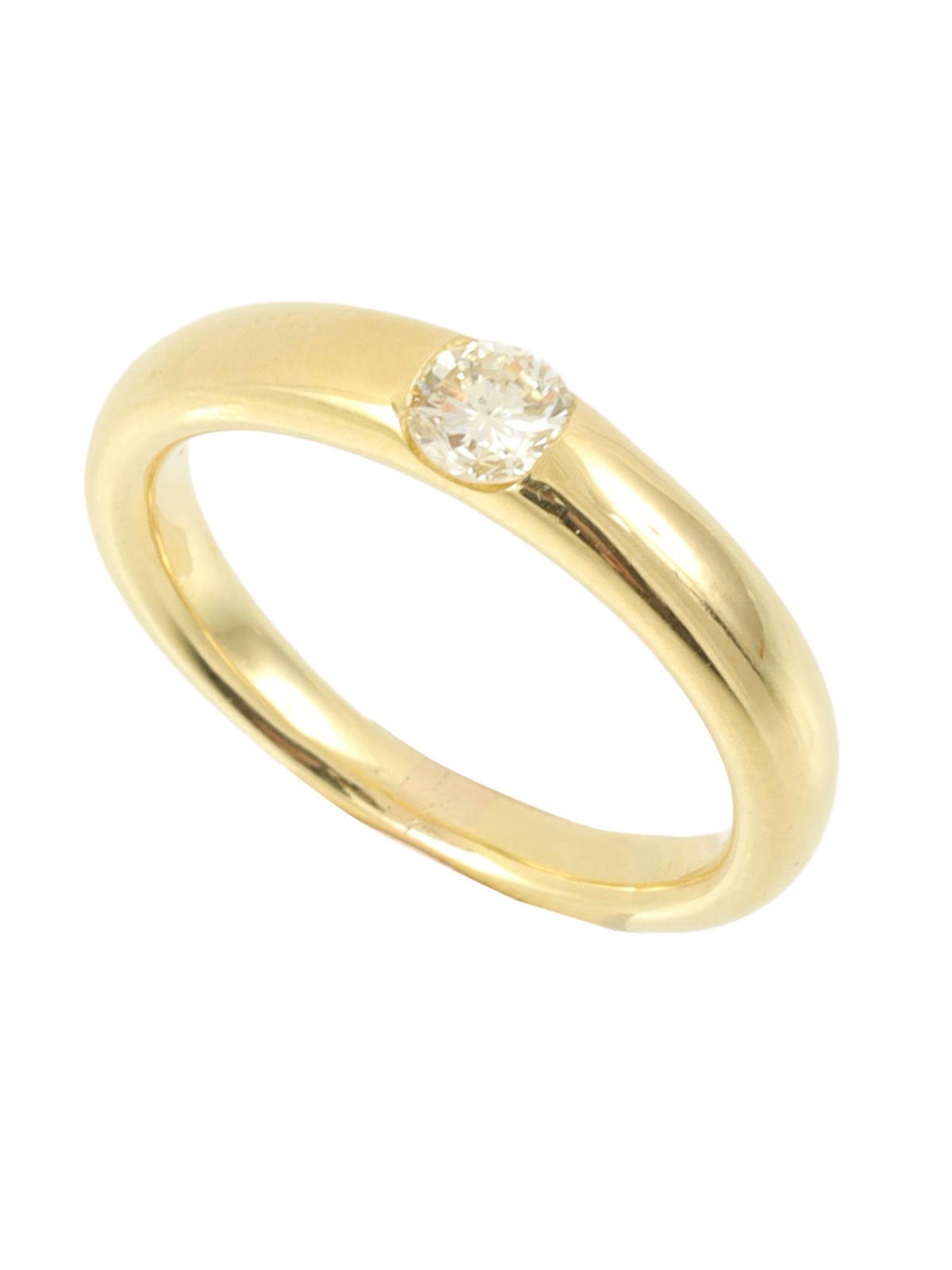 18K Gold Diamond Ring