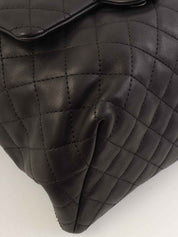 2015 Matelasse Stitch CC Turnlock Backpack in Black