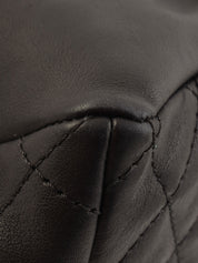 2015款黑色Matelasse Stitch CC Turnlock双肩包