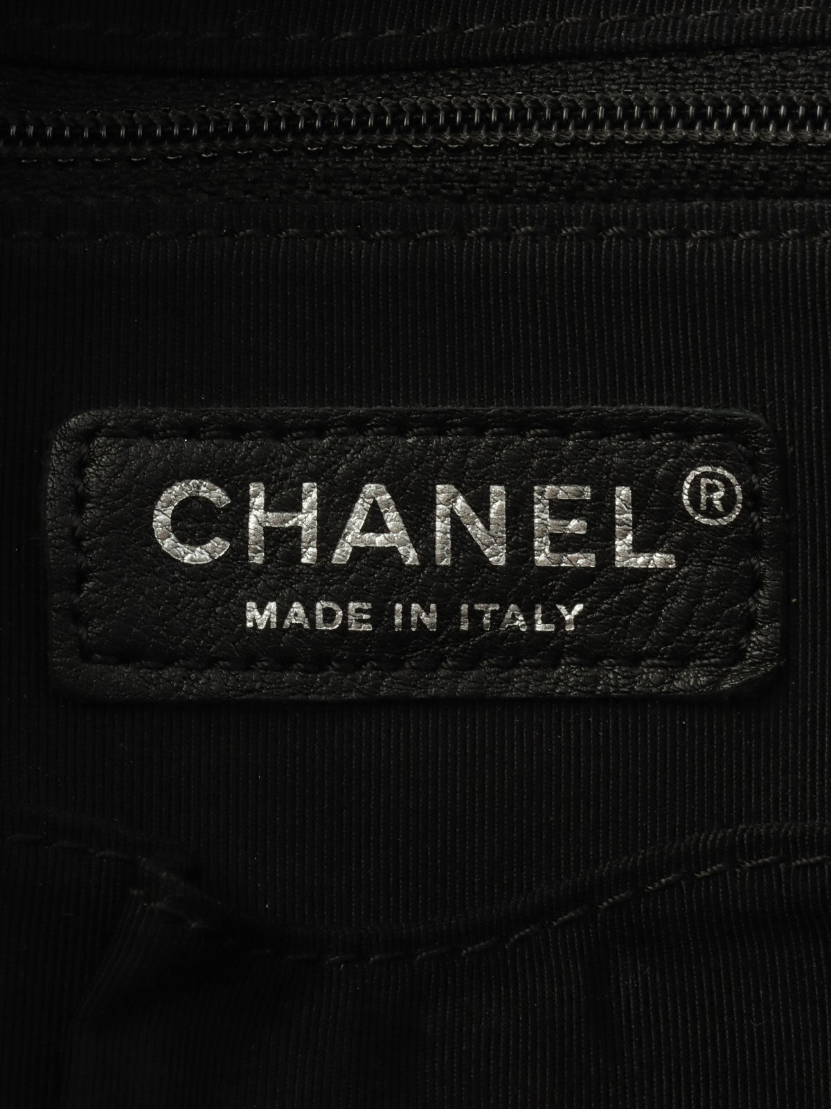 2015 Matelasse Stitch CC Turnlock Backpack in Black