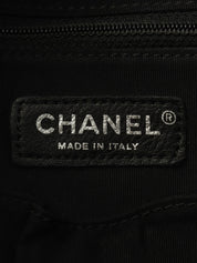 2015 Matelasse Stitch CC Turnlock Backpack in Black