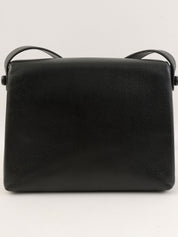 1998 Caviar Skin CC Mark Plate Shoulder Bag Black