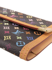 2003年製 キャンバスモノグラムマルチポルトトレゾールインターナショナル ノワール