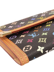 2003 Canvas Monogram Multi Porte Tresor International Noir