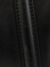 インターロッキングショルダーバッグ ブラック