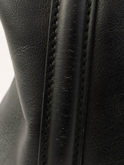 インターロッキングショルダーバッグ ブラック