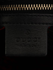 インターロッキングショルダーバッグ ブラック