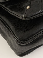 2008 2.55 Chain Shoulder Bag Black