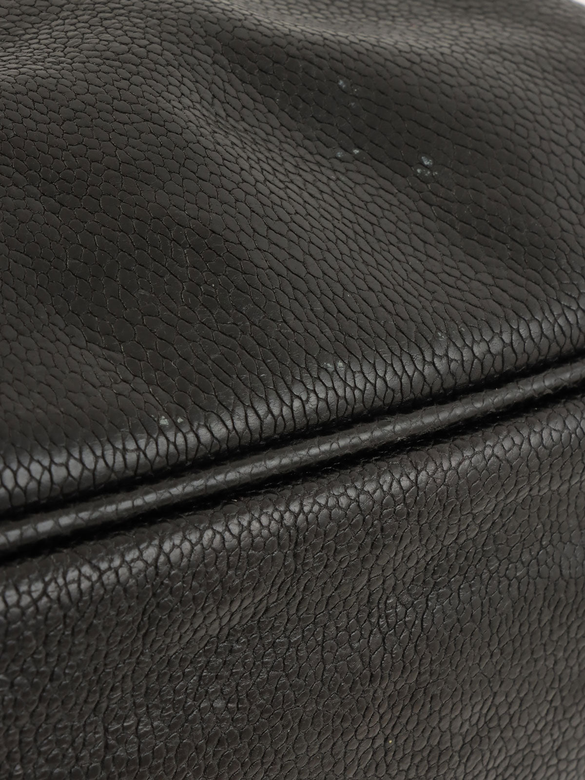 2008 2.55 Chain Shoulder Bag Black