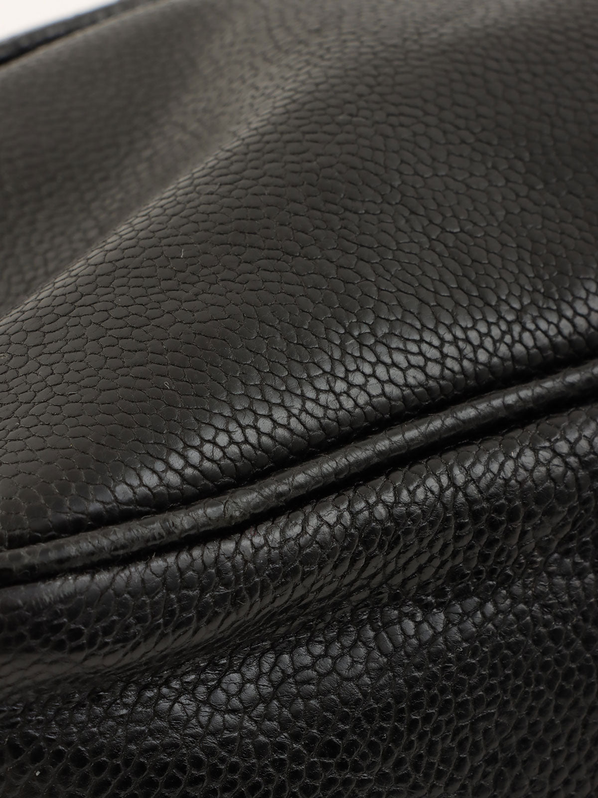 2008 2.55 Chain Shoulder Bag Black