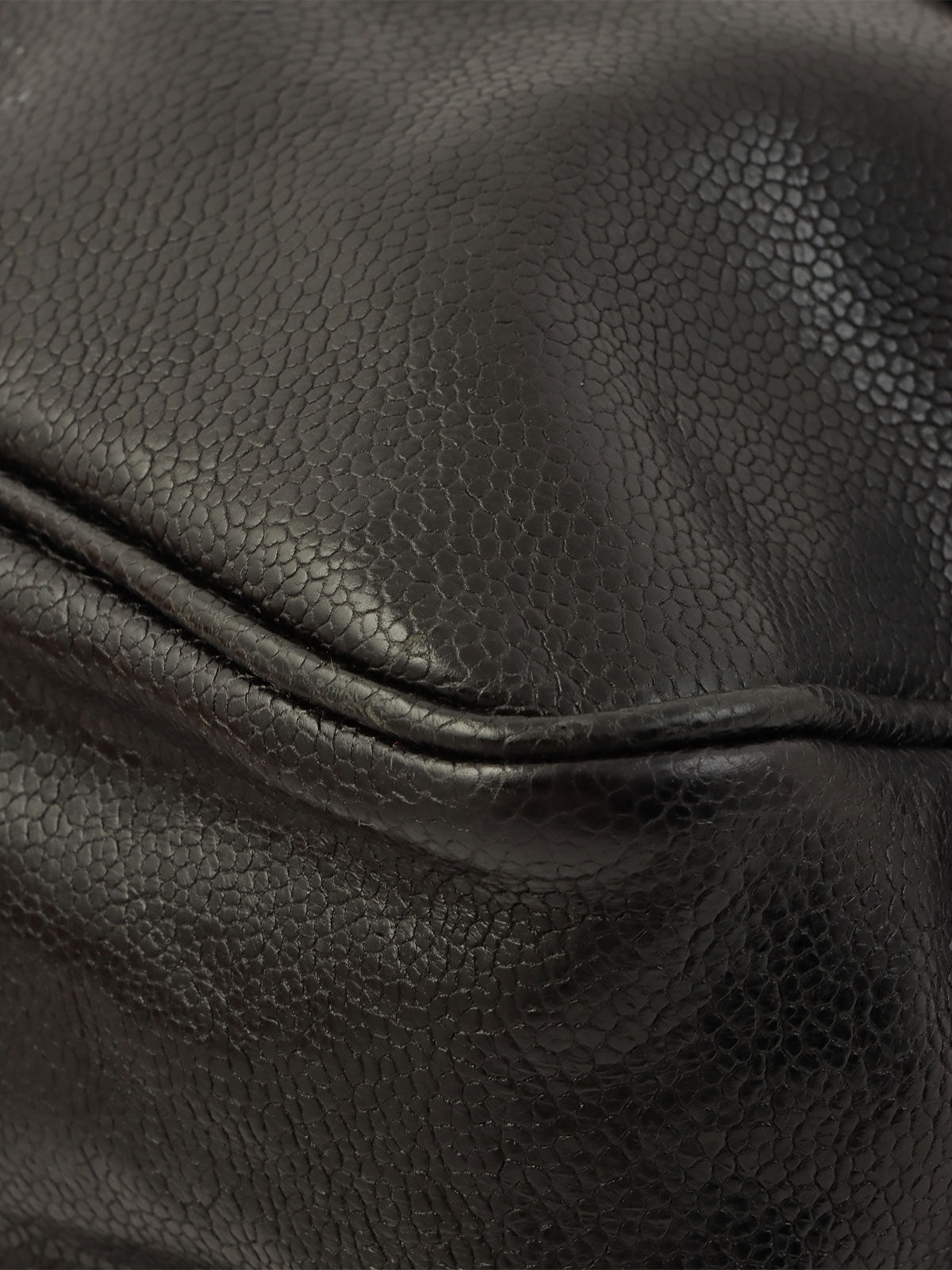 2008 2.55 Chain Shoulder Bag Black