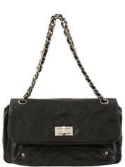 2008 2.55 Chain Shoulder Bag Black