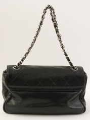 2008 2.55 Chain Shoulder Bag Black
