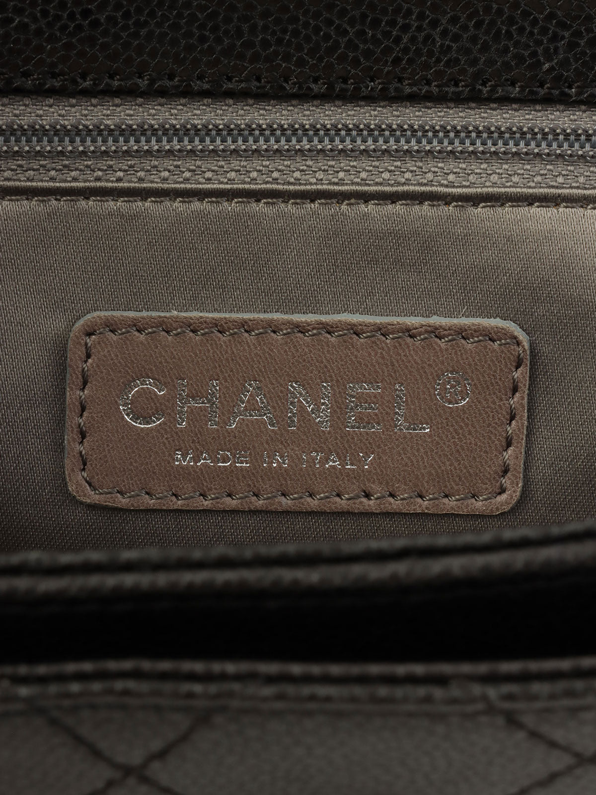 2008 2.55 Chain Shoulder Bag Black