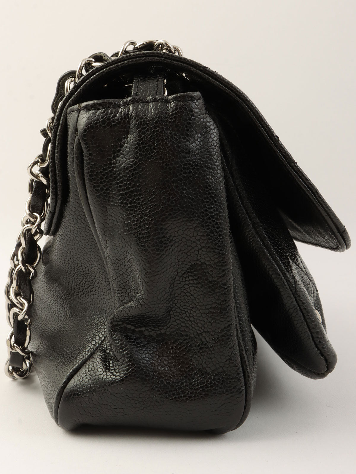 2008 2.55 Chain Shoulder Bag Black