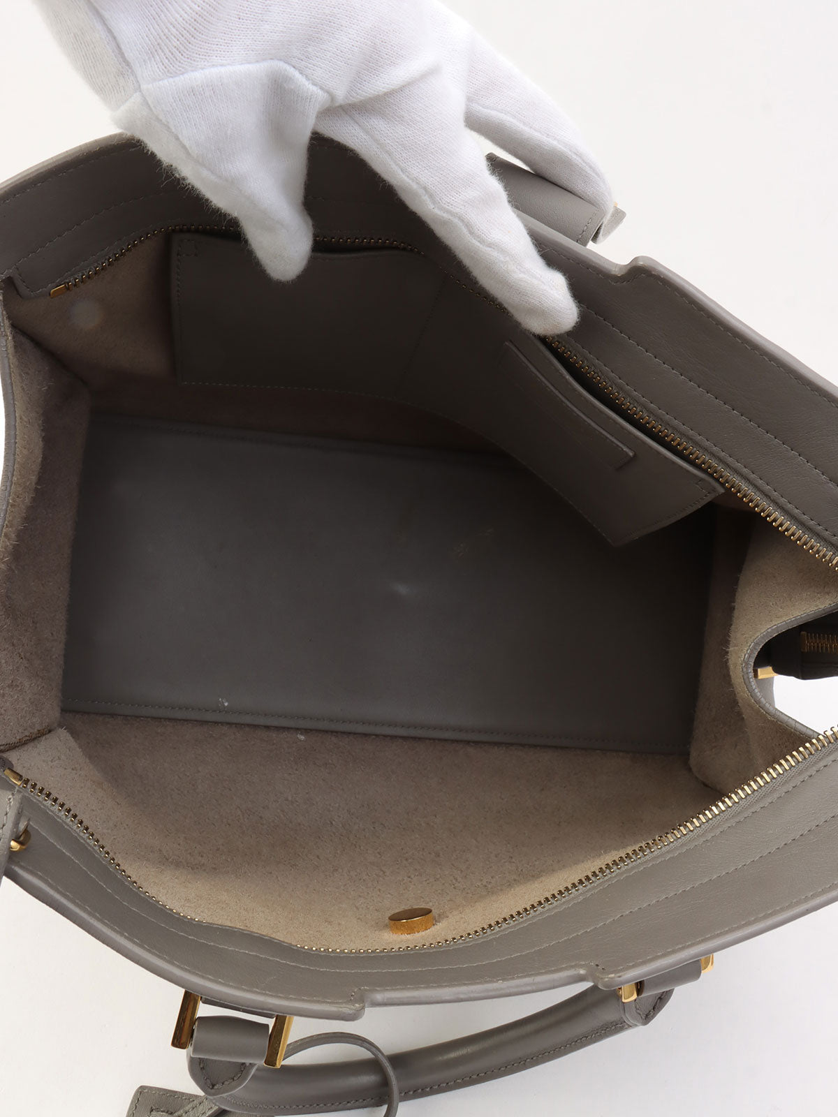 Small Cabas 2-Way Bag, Gray