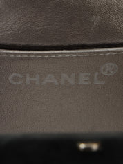 1997 Circa Black Clasp Chain Shoulder Bag