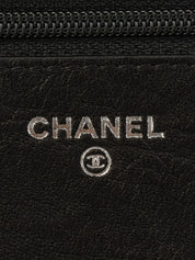 2014年頃製 スタッズマトラッセステッチチェーンウォレット ブラック