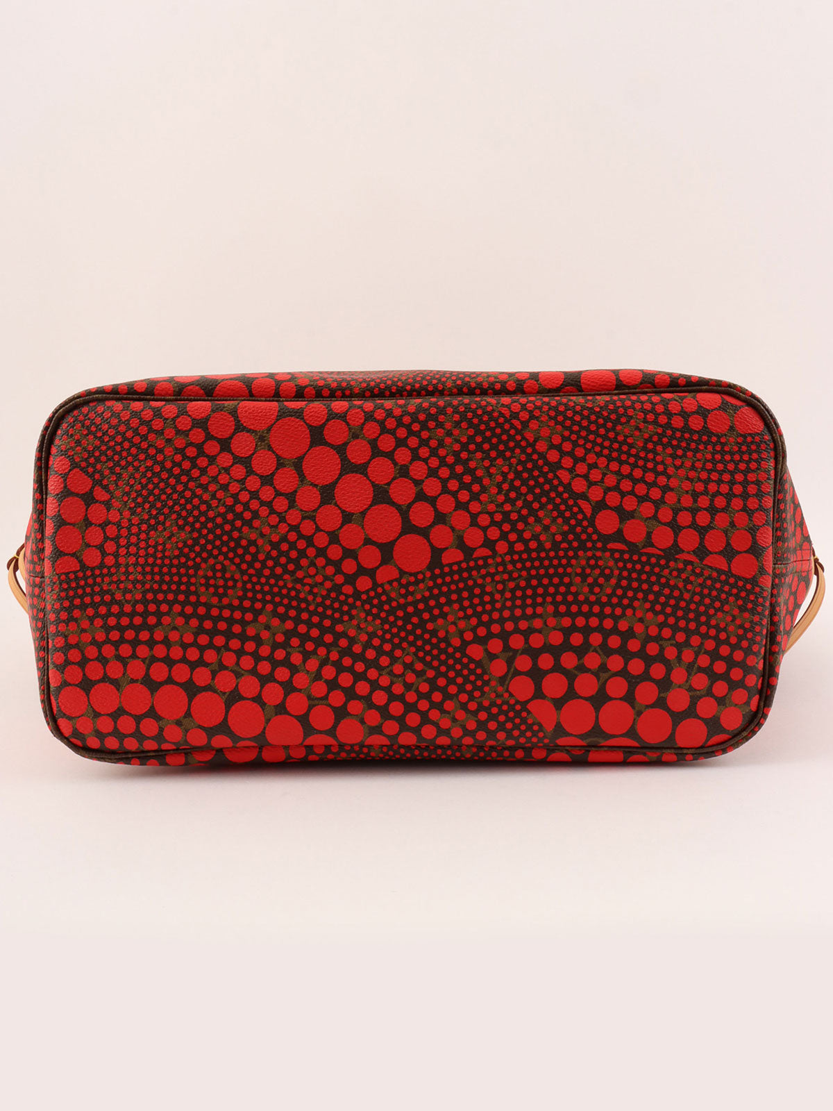 2012 Yayoi Kusama Collaboration Neverfull MM Brown/Red