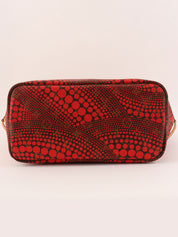 2012 Yayoi Kusama Collaboration Neverfull MM Brown/Red