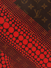 2012 Yayoi Kusama Collaboration Neverfull MM Brown/Red