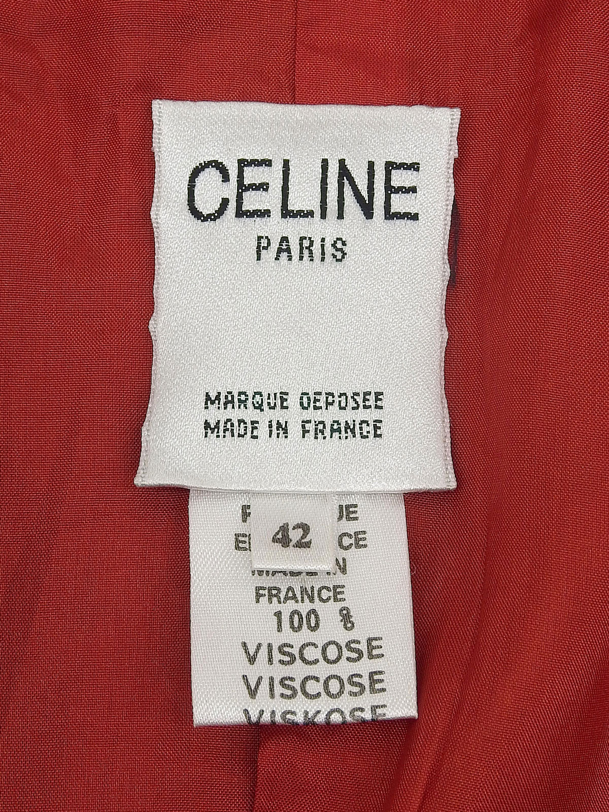 レーヨンロゴボタンセットアップ レッド