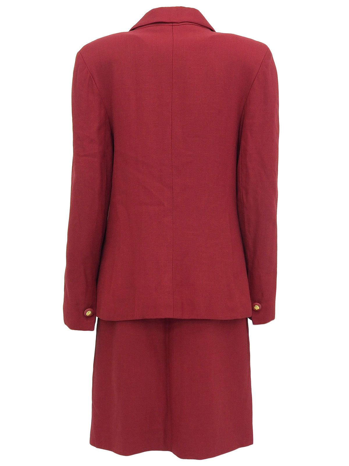 レーヨンロゴボタンセットアップ レッド