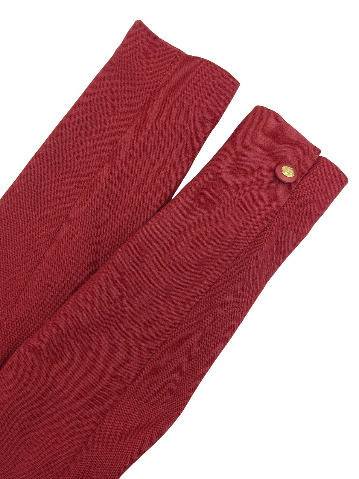 レーヨンロゴボタンセットアップ レッド