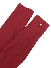 レーヨンロゴボタンセットアップ レッド