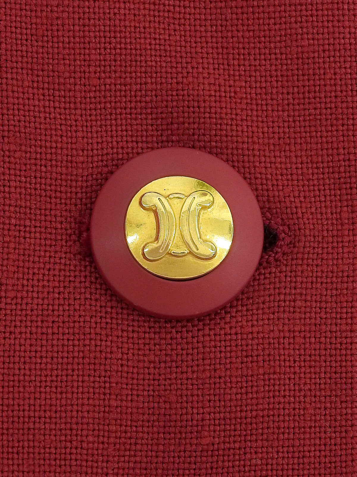 レーヨンロゴボタンセットアップ レッド