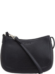 ロゴエンボスミニハンドバッグ ブラック