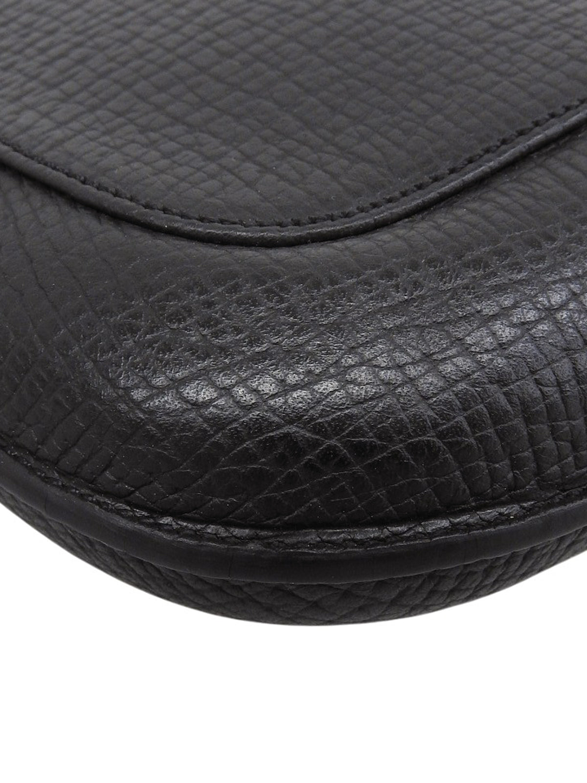 ロゴエンボスミニハンドバッグ ブラック