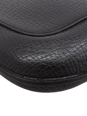 ロゴエンボスミニハンドバッグ ブラック