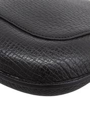 ロゴエンボスミニハンドバッグ ブラック