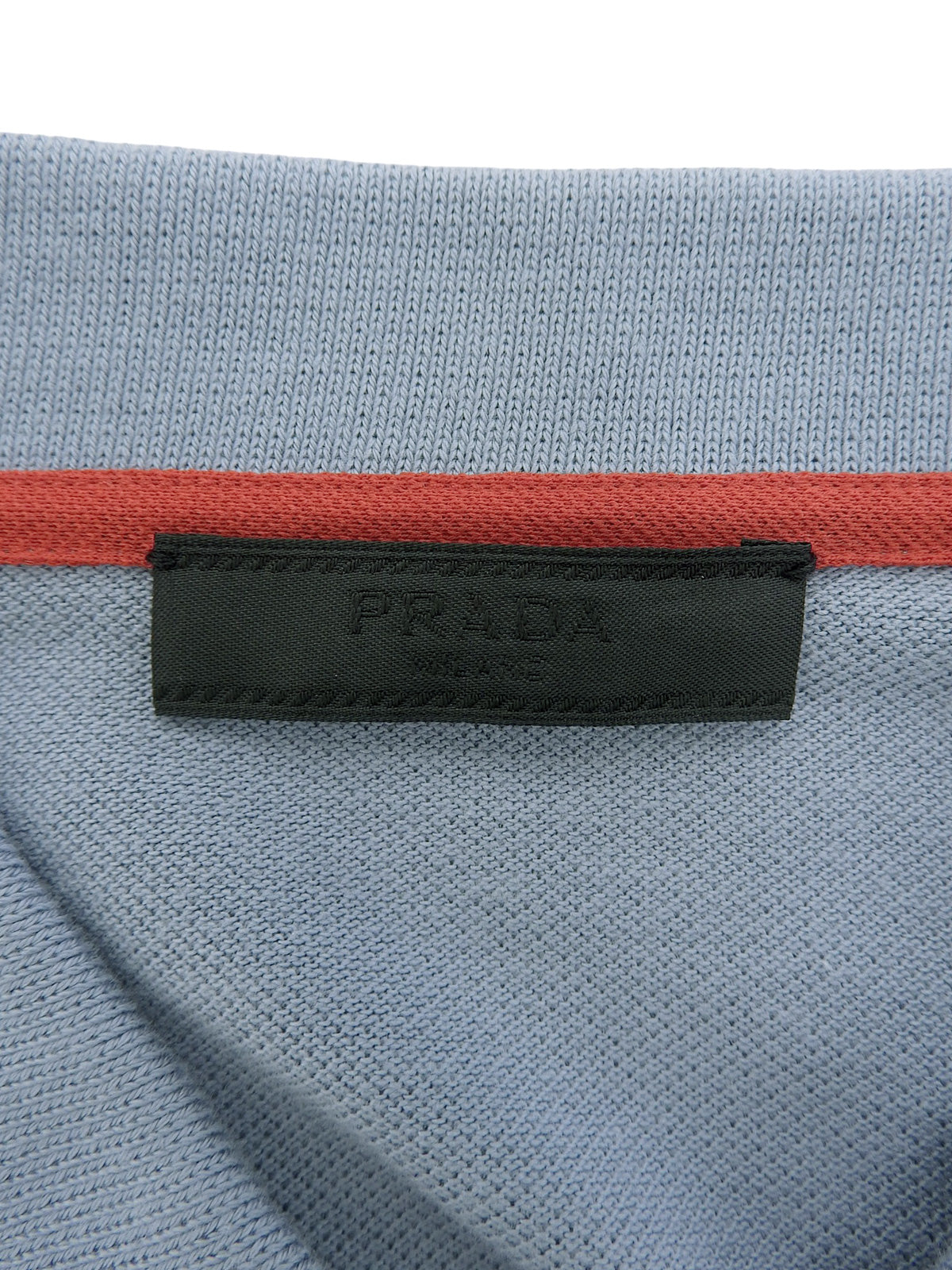 トリムライン半袖ポロシャツ ブルーグレー/ネイビー