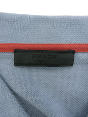 Trimline Short Sleeve Polo Shirt Blue Gray/Navy
