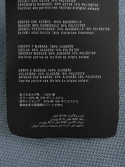 トリムライン半袖ポロシャツ ブルーグレー/ネイビー