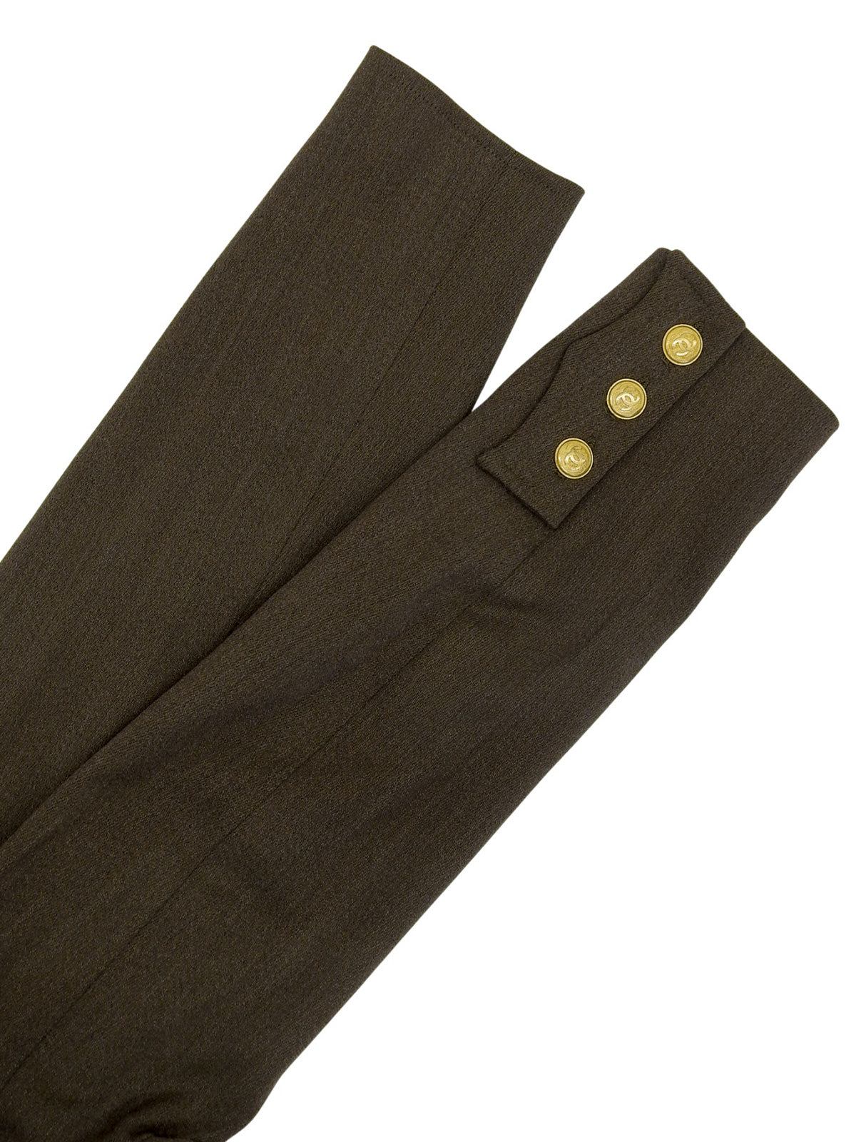 1996年製 ウールCCマークボタンダブルブレストジャケット ブラウン