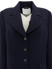 CCマークボタンジャケット ネイビー